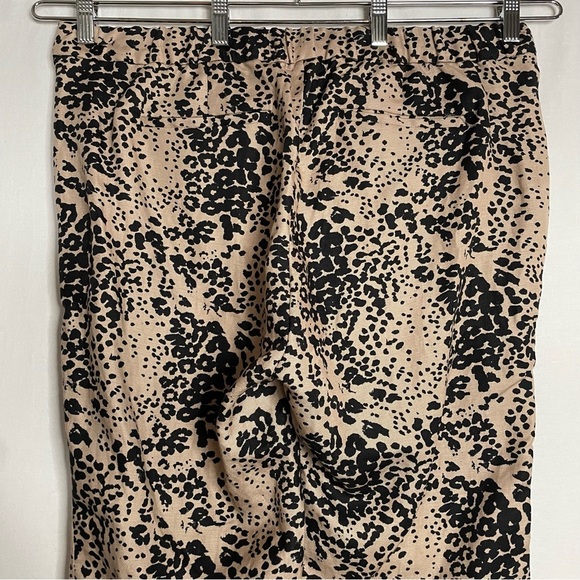 J. Crew Animal Print Wide-Leg Trousers - Picture 11 of 16